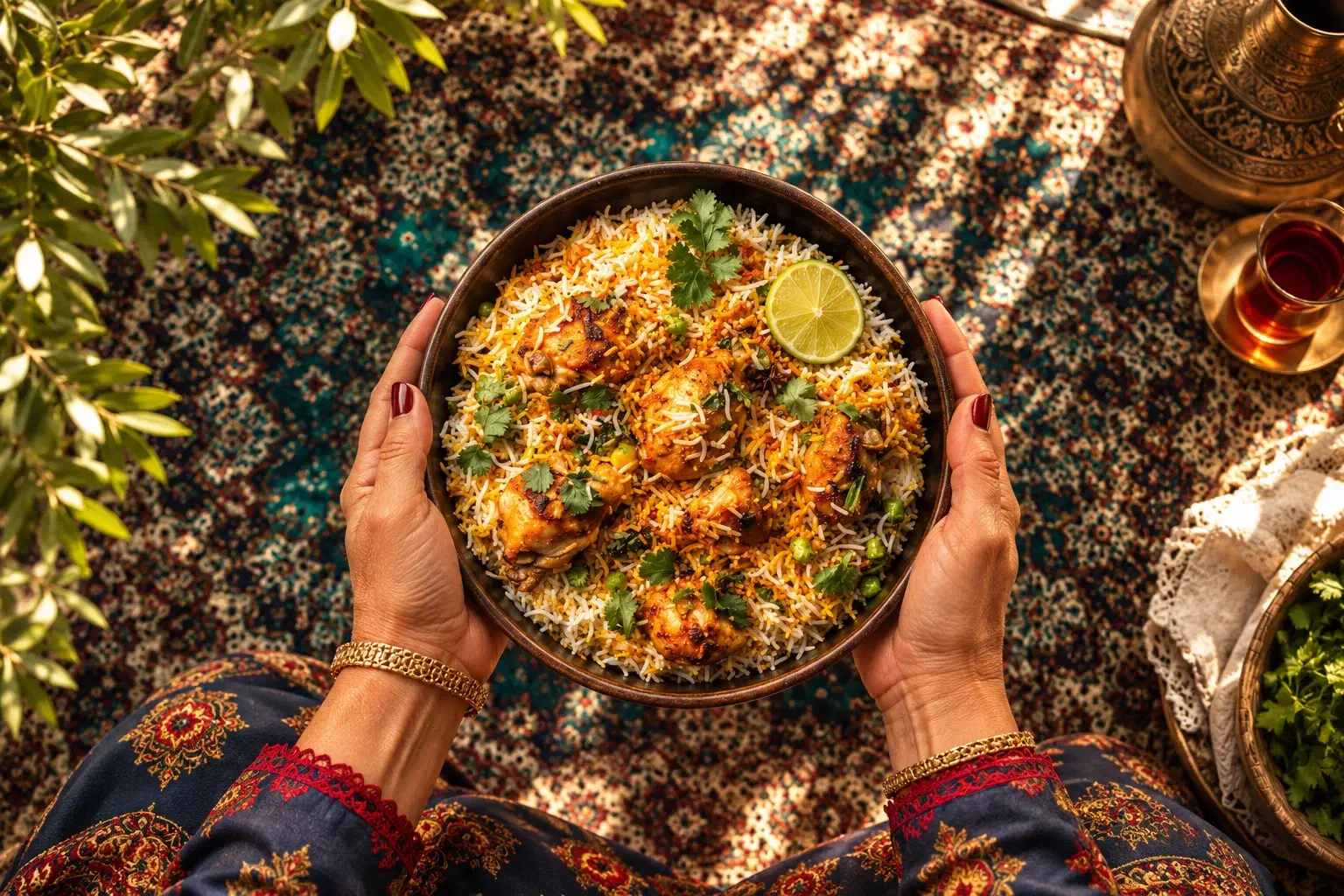 Half Chicken Biryani / برياني نصف دجاجة
